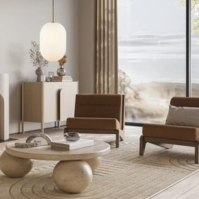 Lustră pe cablu ALIAS 1xE14/40W/230V d. 24 cm auriu