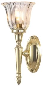 Elstead BATH-DRYDEN1-PB-LED Aplica de perete pentru baie DRYDEN, 1x G9, 3W, 230V, IP44, auriu