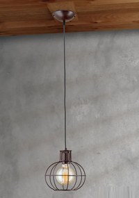 Lustra suspendata design industrial Emil HL 6-1619/1 Vintage OR