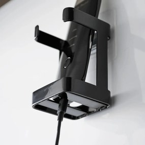 Suport pentru produse de îngrijire negru din metal Film Hook – YAMAZAKI