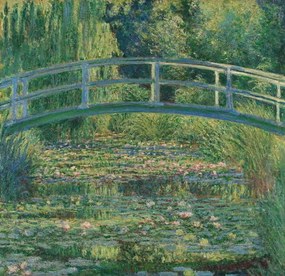 Monet, Claude - Artă imprimată Waterlily Pond, 1899, (40 x 40 cm)