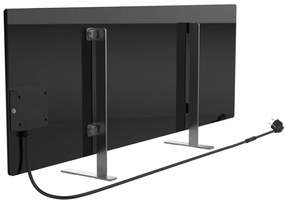 Resigilat: Convector electric AENO AGH0002S, 700W, 30 m², Afisaj LED, Aplicatie mobila, Ultra subtire, Wi-Fi, Negru