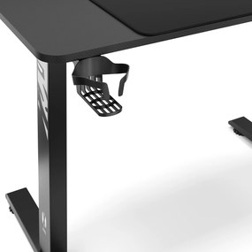 Birou reglabil pe înălțime Diablo X-Tensio 1100 negru