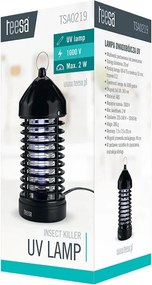 Lampa uv-a anti insecte 2w teesa