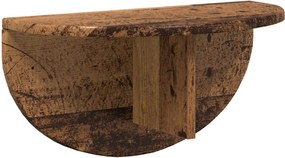 vidaXL Raft de perete Lemn vechi 48 x 24 x 24 cm Lemn compozit