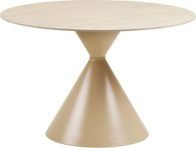 Masă de dining rotundă cu blat ceramic ø 120 cm Annecy – House Nordic