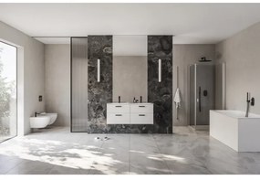 Ravak X070460 - Baterie pentru lavoar CHROME, 17,7 cm, neagră