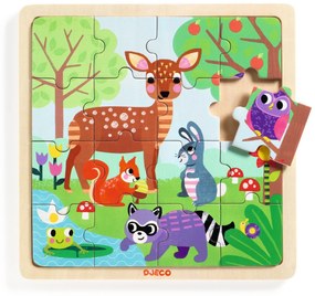 Puzzle lemn Forest Djeco