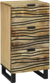 vidaXL Bufet cu sertar Maro 40 x 33 x 75 cm Lemn masiv de mango
