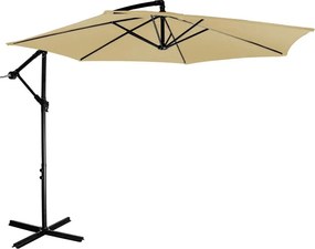 STILISTA Umbrelă cu husă Ø 3 m, bej