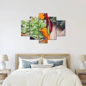Tablou cu legume (150x105 cm)