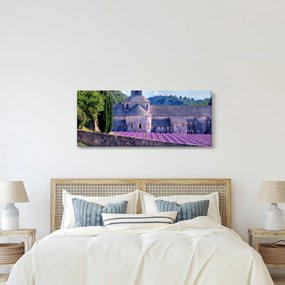 Tablou - Câmp de lavandă (120x50 cm)