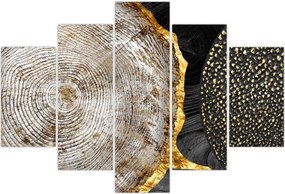 Tablou - Trunchiul copacului colaj 2 (150x105 cm)