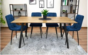 Scaun de sufragerie din catifea Zafir Luxury