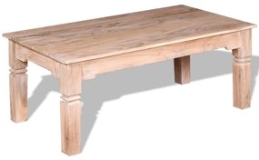 Masuta de cafea din lemn de acacia 110 x 60 x 45 cm 1, Maro, 110 x 60 x 45 cm