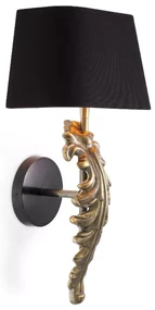 Aplica de perete design LUX Beau Site, vintage/ negru