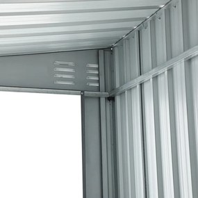 Căsuță de grădină pentru unelte Avenberg, 2,43 × 1,12 m, antracit