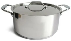 Cratiță din inox Kitchisimo cu capac Chef, 5 l, 24 cm