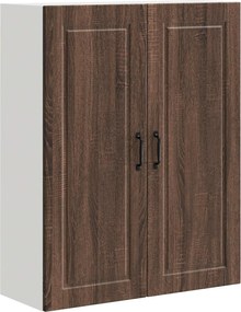 vidaXL Dulap de bucătărie Stejar închis 80 x 31 x 100 cm Lemn compozit