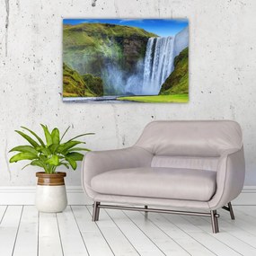 Tablou - Cascada Seljalandsfoss (90x60 cm)