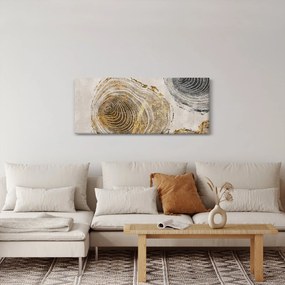 Tablou - Abstract triburi (120x50 cm)