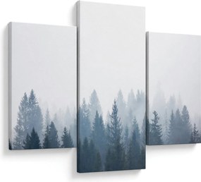 Tablou - Pădure cețoasă (90x60 cm)