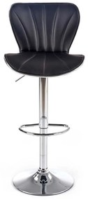 Scaun de bar Lily, negru