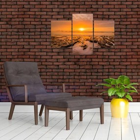 Tablou cu apus de soare (90x60 cm)