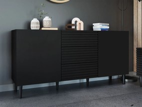 Comodă Sarlana 2D3SZ (Negru) . 1103683