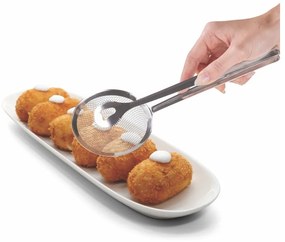 Clește din oțel inoxidabil Metaltex Tongs