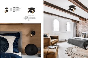 Plafoniera moderna minimalista cu spot POGNO