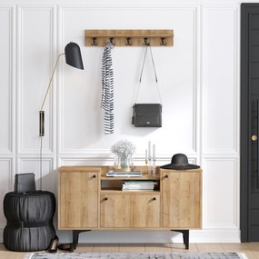 Set mobilier pentru hol Grade (Stejar). 1072355