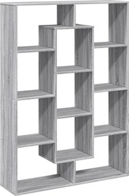 vidaXL Bibliotecă, gri sonoma, 102x29x143 cm, lemn prelucrat