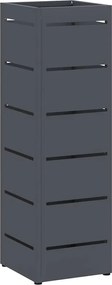 vidaXL Suport pentru umbrele Antracit 15,5 x 15,5 x 49 cm Metal
