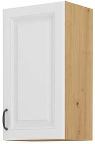 Dulap superior de bucătărie Sheila 40 G 72 1F (stejar artisan + alb). 1032459