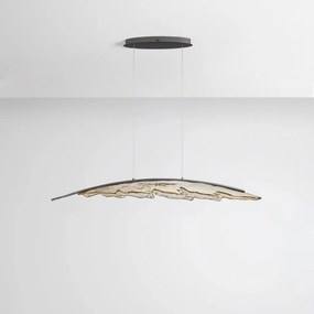 Lustra LED suspendata in forma de frunza AMADO XL