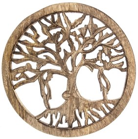 Decorațiune de perete din lemn Mango – Orion