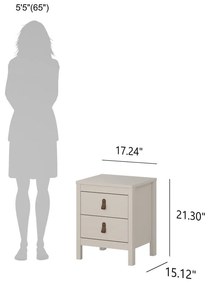 Noptieră grej Madrid – Tvilum