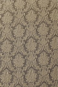 Set 6 huse elastice pentru scaune, cu volanas, model Jacquard Bej