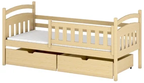 Pat pentru copii 90 x 200 cm Tarra (cu somieră și sp. depozitare) (Pin). Promo -10%. 1012980