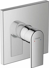 Baterie dus incastrata Hansgrohe Vernis Shape crom lucios fara corp ingropat