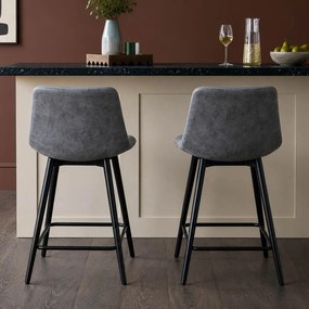 Scaun de bar albastru ABS 146 – Design modern, confortabil, stabilitate sporită