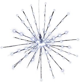 Iluminat de Crăciun 120 LED - ploaie de meteoriți,alb rece