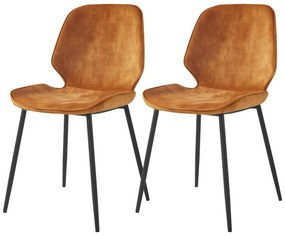 Scaun sufragerie Robby  (galben + negru). 1098705