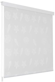 Roleta perdea de dus 80x240 cm Model stea de mare