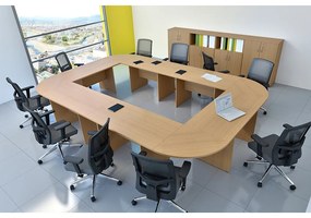 Set mobila birou Visio 8, fag