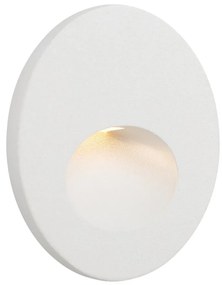 Spot LED incastrabil scari / perete exterior IP65 Bil alb