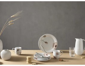 Cană din porțelan Kähler Design Hammershøi Poppy, 330 ml, alb