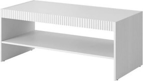 Masuta cafea PAFOS, alb, PAL laminat, 120x56.5x50 cm