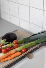 Scurgător de vase bej cu două nivele 42x29 cm Dry-It – Mette Ditmer Denmark